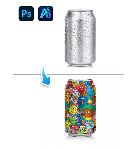 5-Step to 3-Step Nano Banana Tutorial: Wrap Designs onto Soda Cans with AI Precision