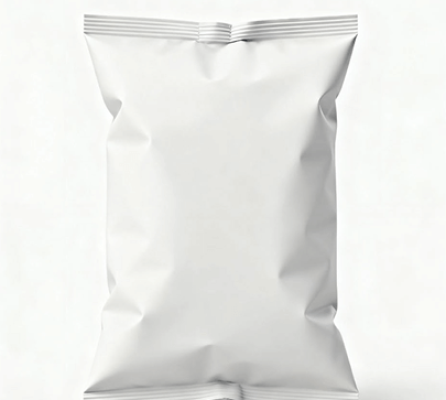 Nano banana the blank snack bag model