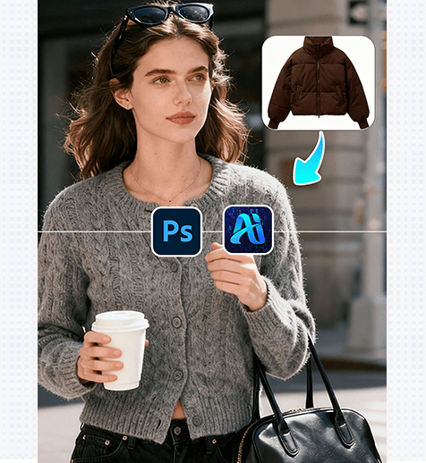 3 Steps to Effortlessly Replace Model’s Jacket! Nano Banana Retouching Elevates Design Productivity
