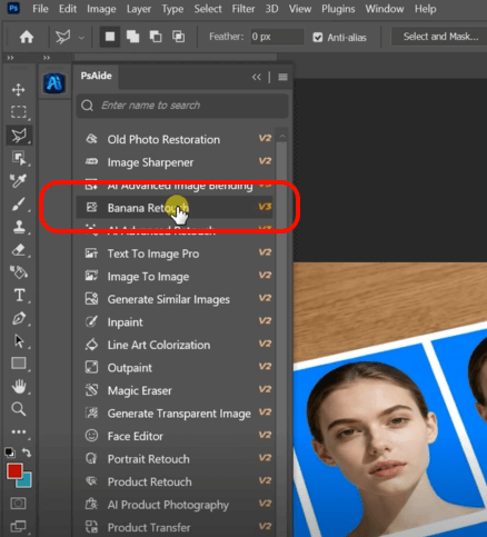 How to Use Nano Banana in PS