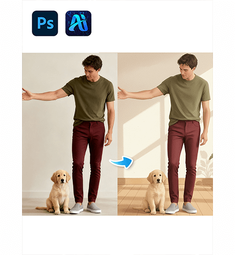 PS AI Tutorial: How to Create Studio Miyazaki-Style Art with Nano Banana