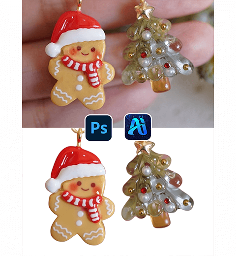 How to Retouch and Remove Backgrounds from Jewelry Photos Using Photoshop AI Tools