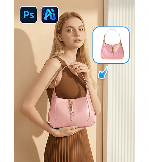 How to Use Nano Banana in Photoshop: Replace Handbags in 3 Steps