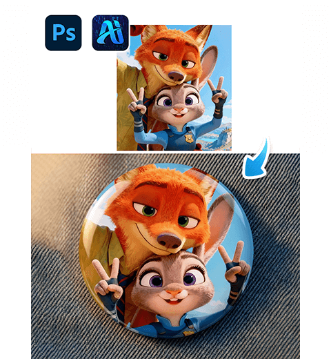 How to Use Nano Banana Pro in Photoshop: Create 3D Badge Effects in Minutes
