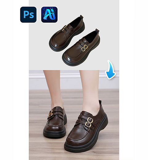 How to Change Dress Shoes in 3 Steps with Photoshop Nano Banana