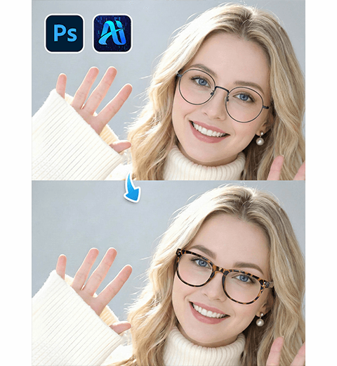 How to Change Model’s Glasses in PS with Nano Banana: A Quick Guide
