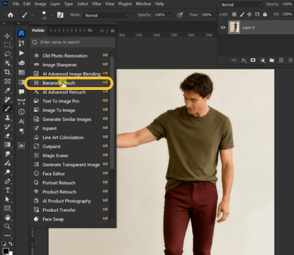Use Nano Banana in PS