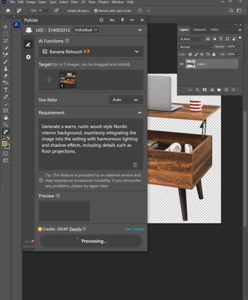 PSAide + Nano Banana: 3-Step Workflow for Beginners