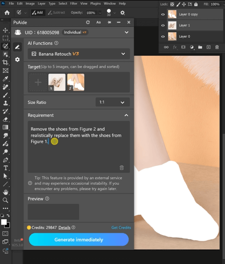 PSAide + Nano Banana: 3-Step Workflow for Beginners