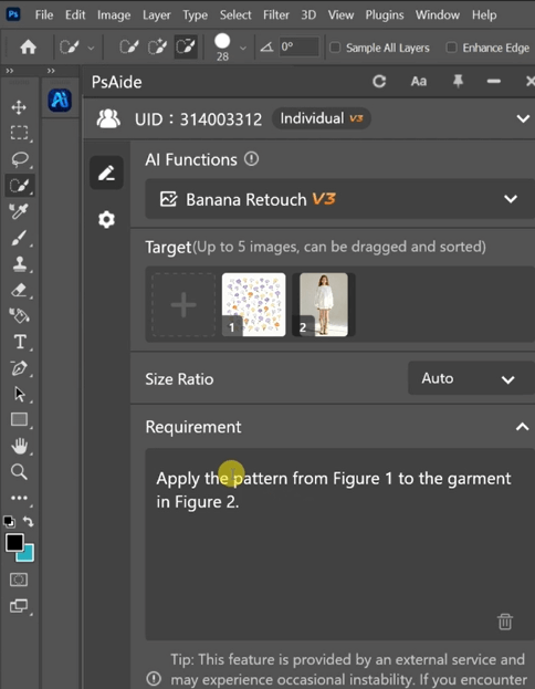 Nano Banana: Apply Custom Patterns to Clothing Seamlessly in 3 Steps