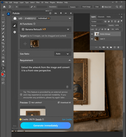PSAide + Nano Banana: 3-Step Workflow for Beginners