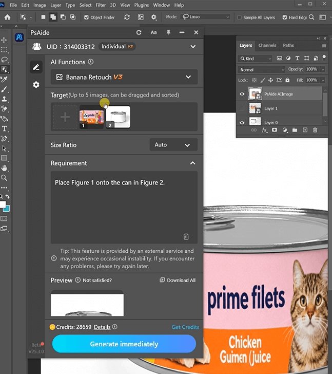 Nano Banana: Apply Custom Graphics to Cans Seamlessly in 3 Steps