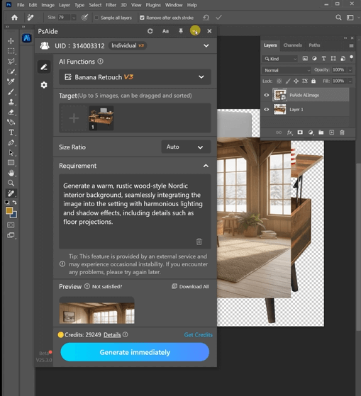 PSAide + Nano Banana: 3-Step Workflow for Beginners