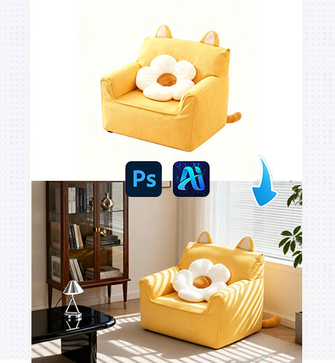 How to Edit Photo on Nano Banana: Replace Sofa with Suitable Scenes with AI Photo Editing