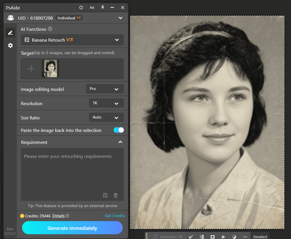 AI-Based Old Photo Restoration with Nano Banana