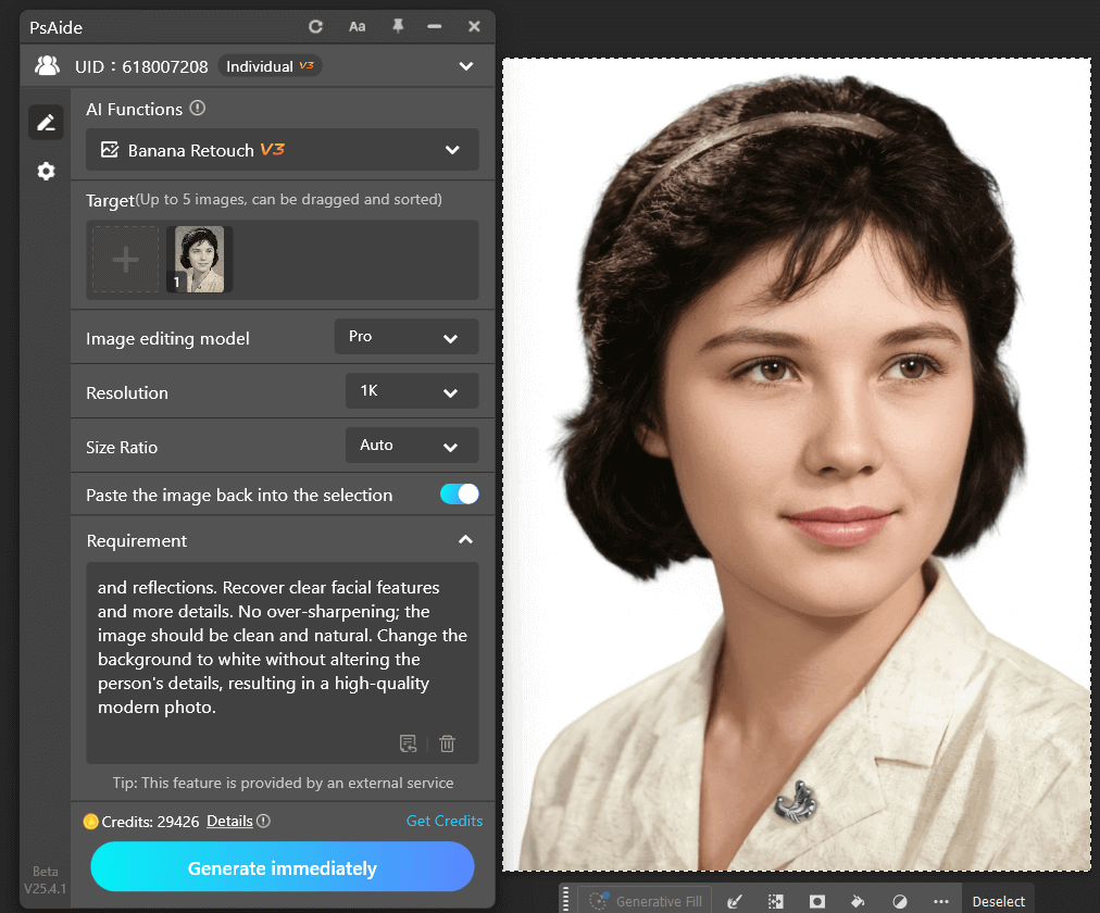 AI-Based Old Photo Restoration with Nano Banana