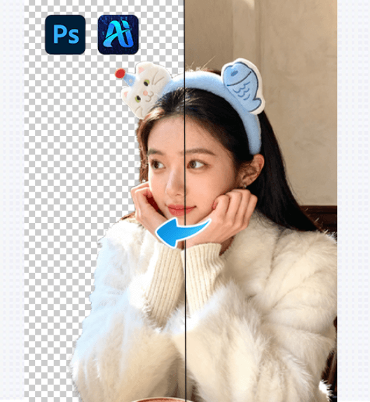 Photoshop Built-in Tools vs psaide Plugin: Which Background Remover Method Is More Efficient?