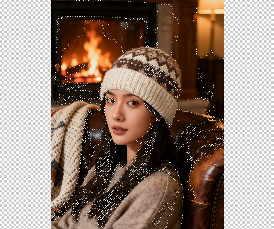 Open the Image + Make an Initial Selection of the Subject