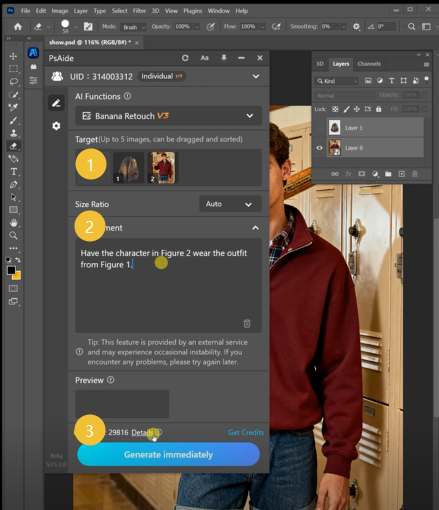 How to Use Nano Banana in PS