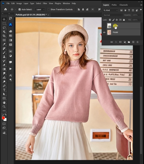 Open Your Image in Photoshop