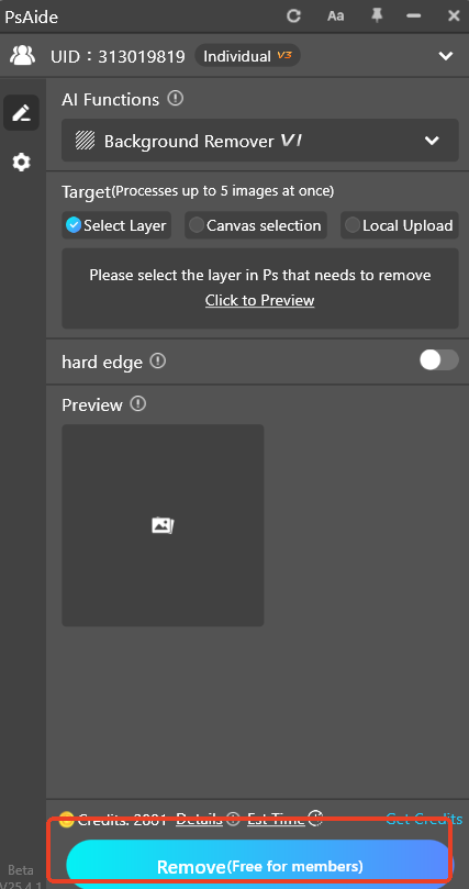 PsAide Background Remover
