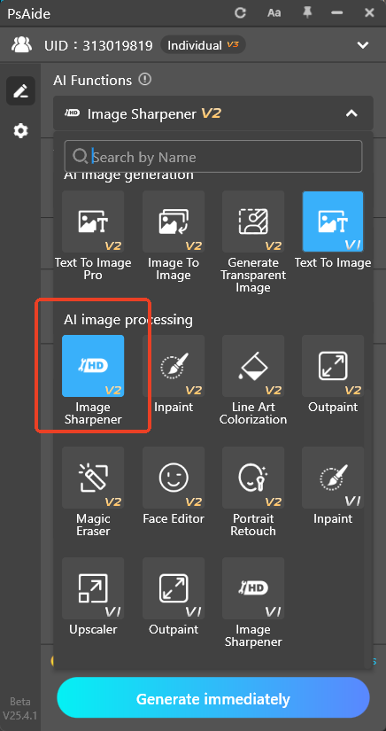 Plugin and Select Image 