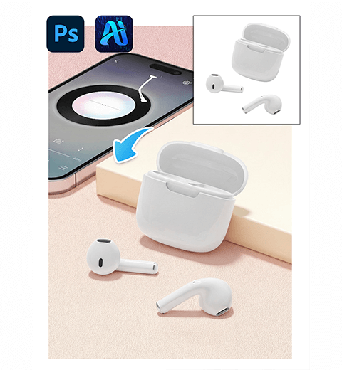 30s | How to Place Product into Scenes with Photoshop Nano Banana