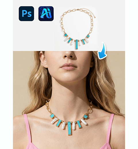 How to Add Necklaces to Photos with Photoshop Nano Banana