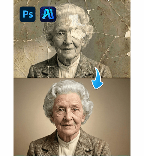 Photoshop Nano Banana Pro: How to Restore and Colorize Old Photos with AI