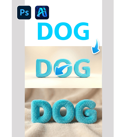 How to Create Plush 3D Text in Photoshop with Nano Banana Pro