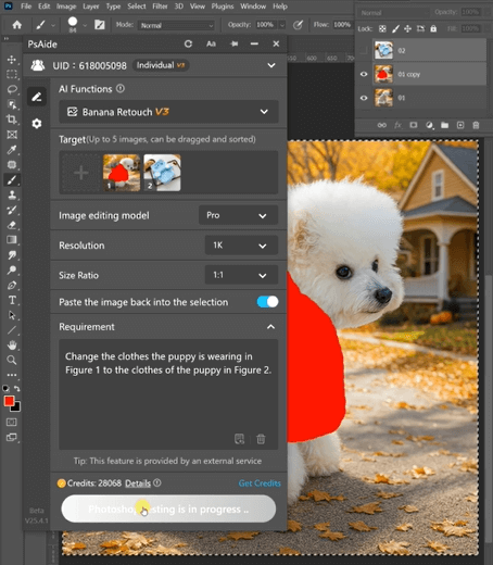 Launch PsAide and Define Swap Instructions