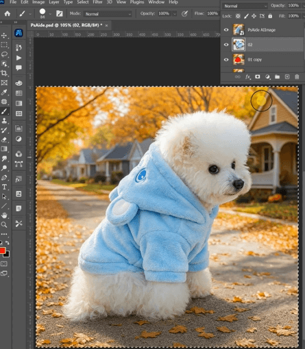 Review and Refine the Final Pet Portrait