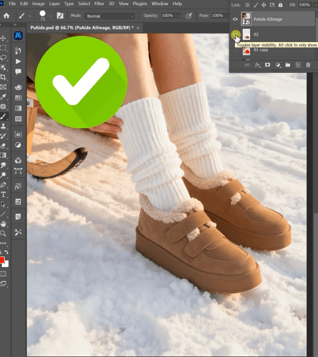 nano banana Use Cases for Snow Boot Editing