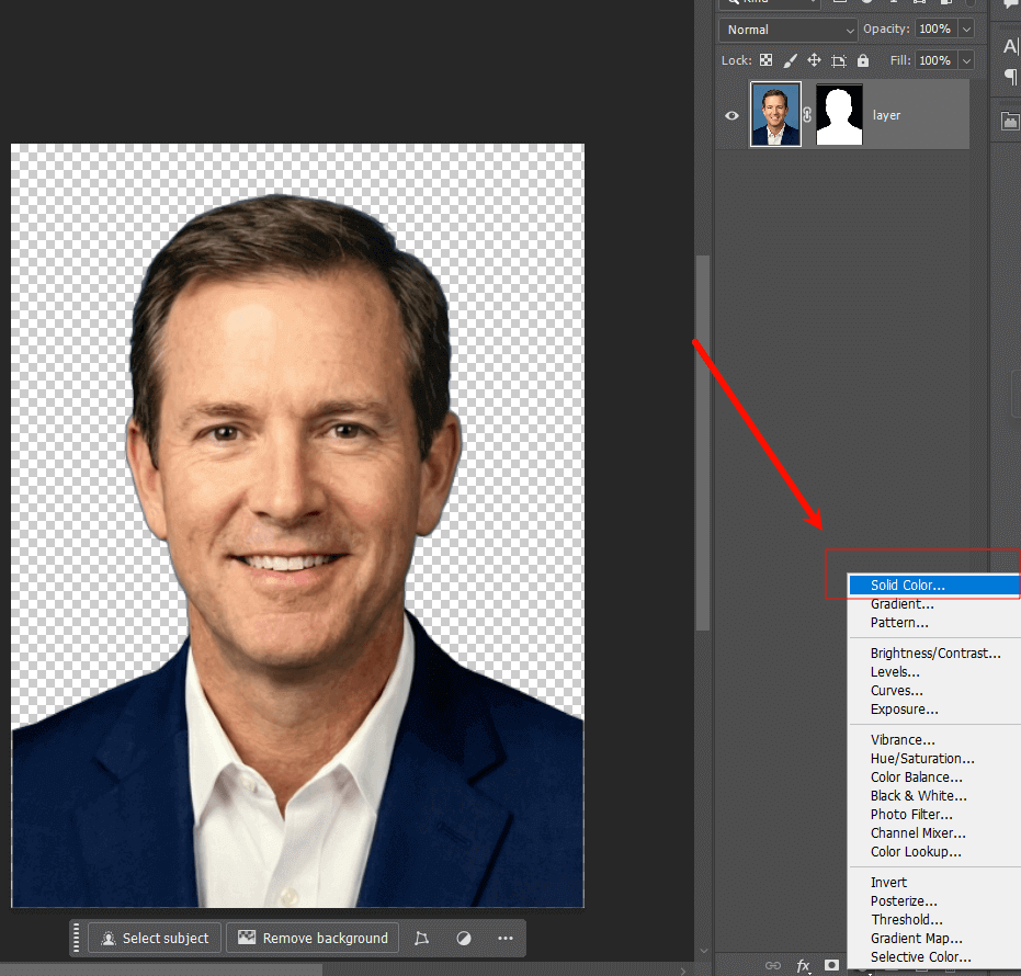 PsAide “nano Banana Retouch” – Smart Background Color Replacement