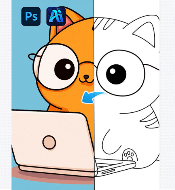 Three Major Pain Points That Limit Line Art Coloring Efficiency? Efficient Cracking with AI Advanced Retouch + PS Plugin