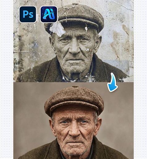 nano banana old Photo Restoration: 3-Step AI Repair for Old Photos