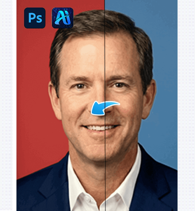 The Easiest Way to Change ID Photo Background Color in Photoshop in Just 2 Steps with nano banana