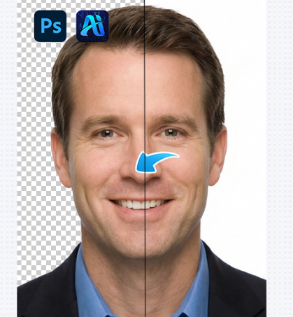 3 Simple Steps with Background Remover: Replace ID Photo Background Color in Photoshop
