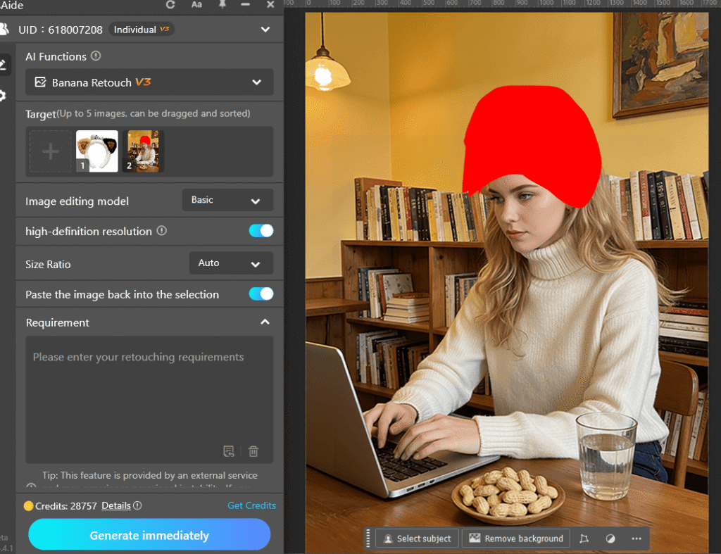 Paint the Original Headband Red