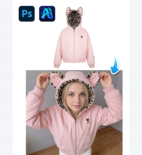 nano banana 5-Minute Jacket Replacement in Real-Scene Images