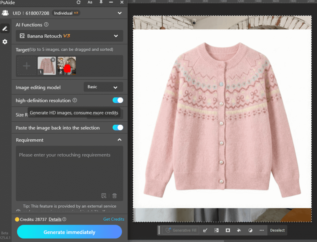Paint the Original Clothing Red