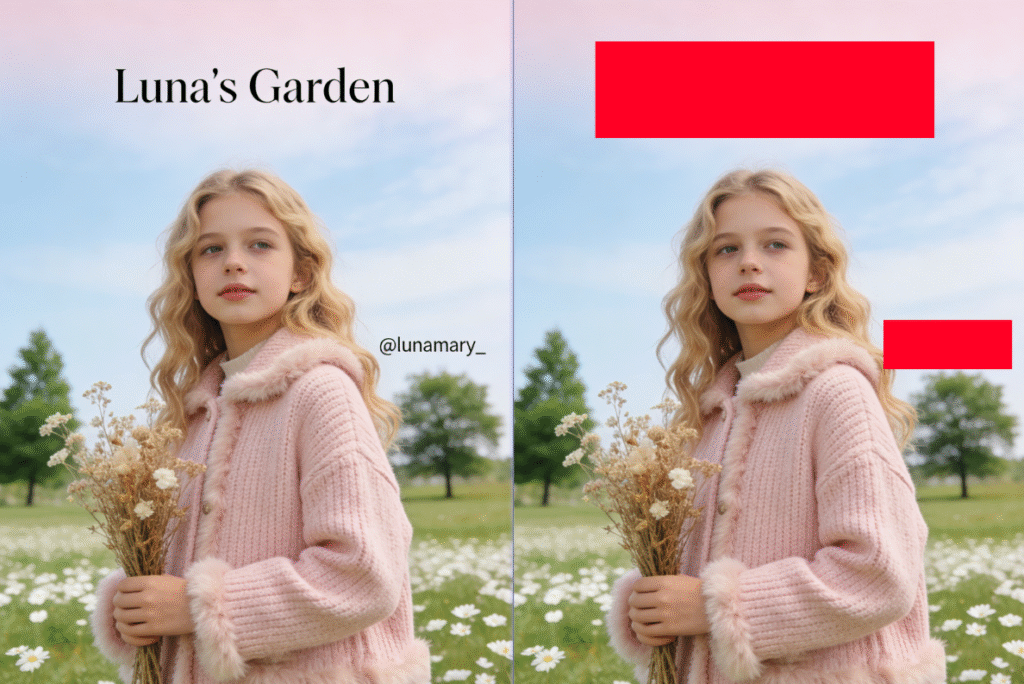 Mark the Text Area in PS