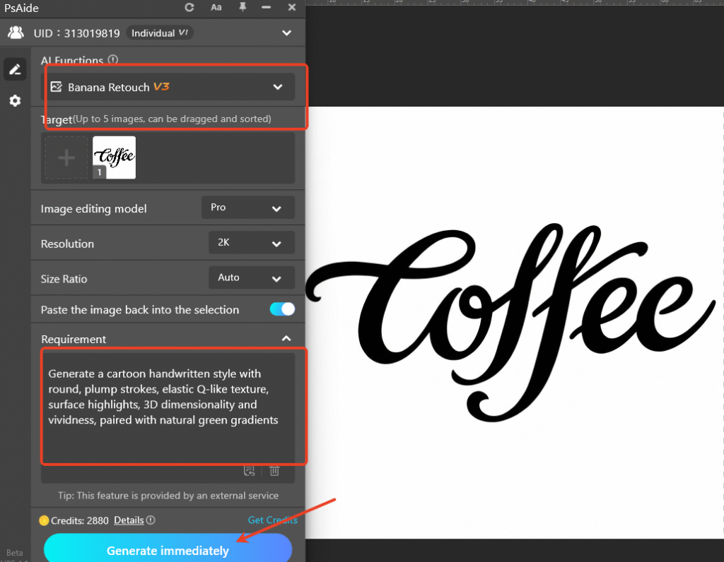 Launch Nano Banana & Set Prompts