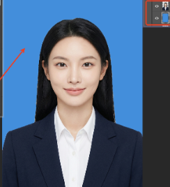 Create a new layer below the subject and fill it with the target color