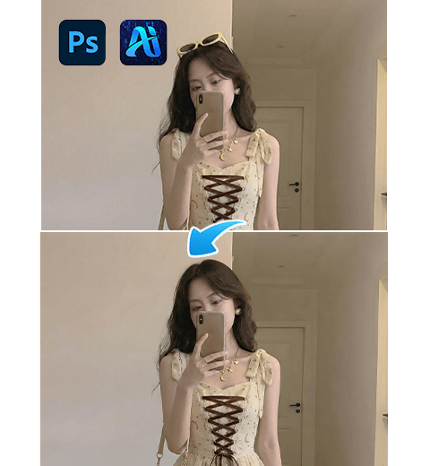 How to Remove Unwanted Objects in PS? AI Photo Editing – Remove in 30s