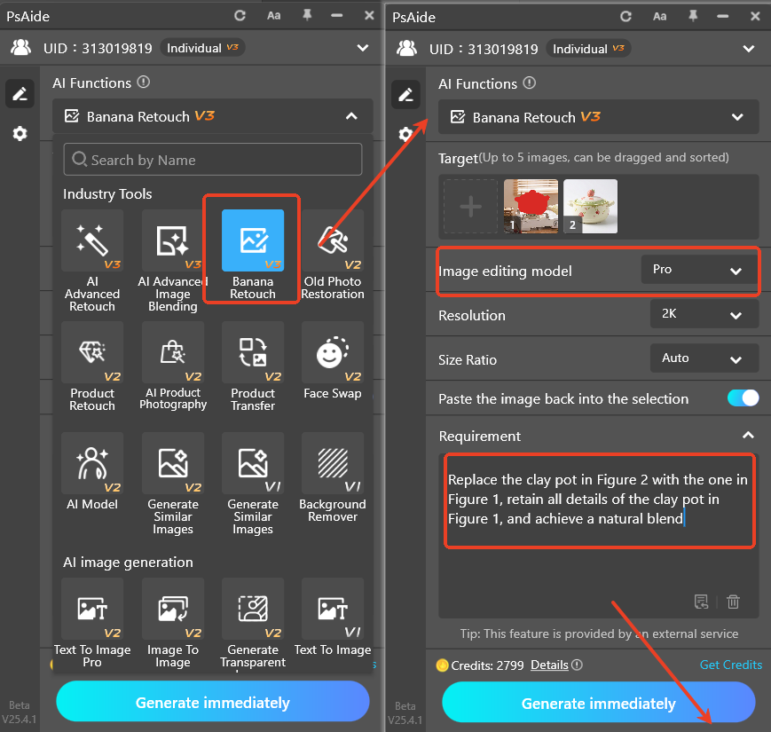 Launch Nano Banana Pro and Set the Prompt