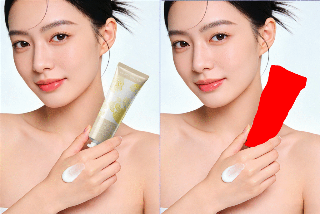 Mark the Blending Area in Figure 2 in PS for AI Positioning