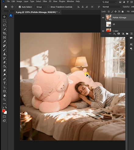 Click Generate in nano banana.