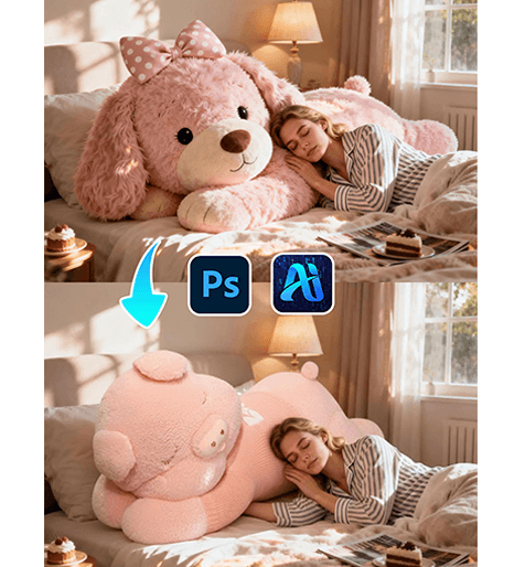 nano banana Pillow Replacement: 4-Step Workflow for Bedroom Scene Product Editing