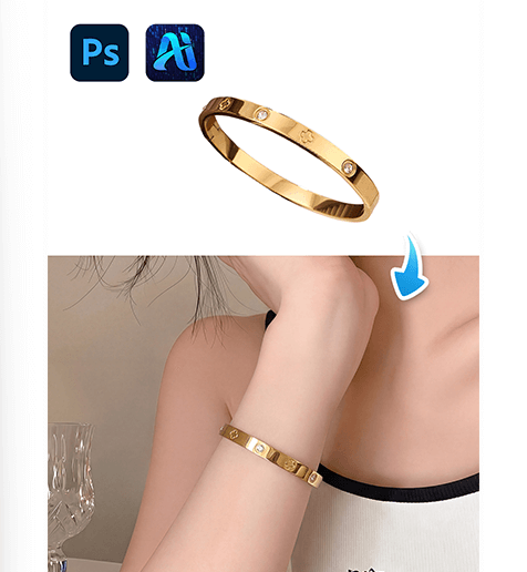 4 Steps to Transfer Bracelets with Nano Banana Using the Red Mark Method